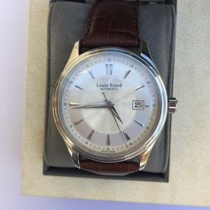 LOUIS ERARD HERITAGE AUTOMATIC DATE SWISS WATCH